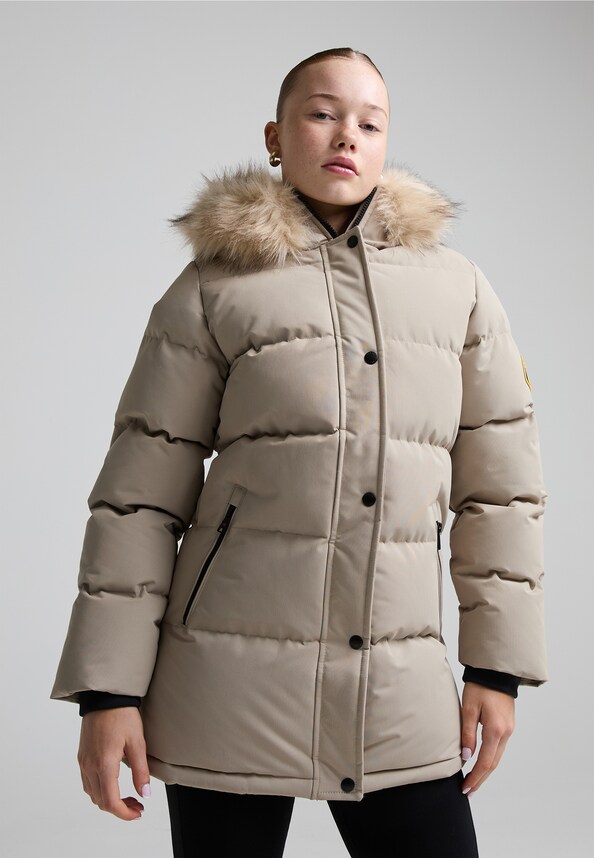 G FIORELLA PUFFER PARKA JACKET-0