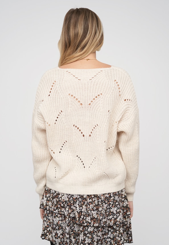 Knit Cardigan with buttons-1