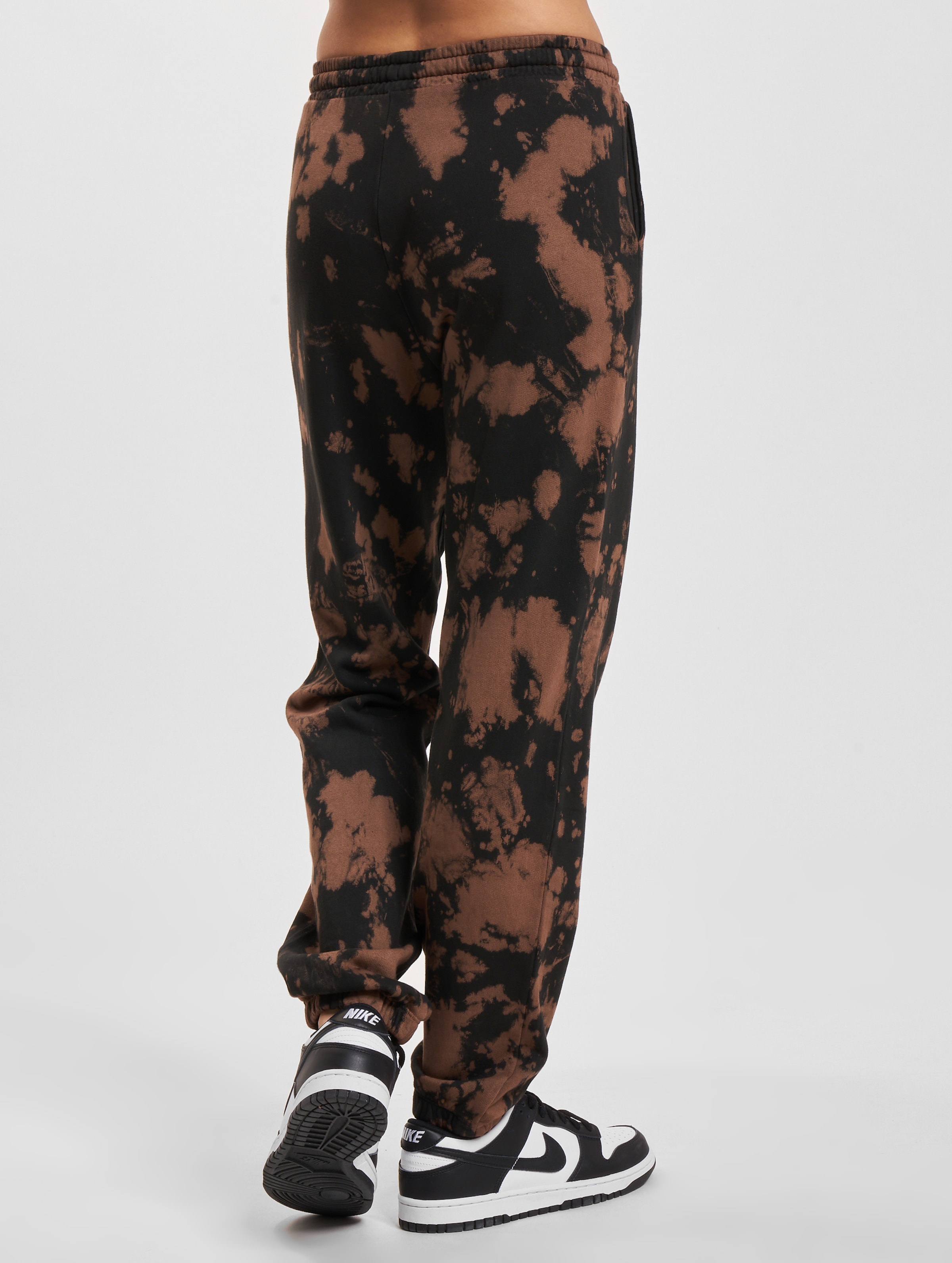 Freddy Tie-dye Fleece Jogginghosen Vrouwen op kleur zwart, Maat XL