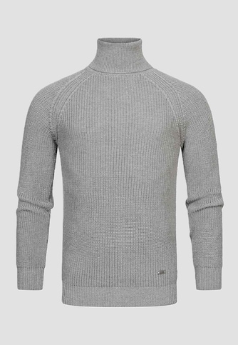 Rusty Neal Herren Grobstrick Sweater Rollkragen