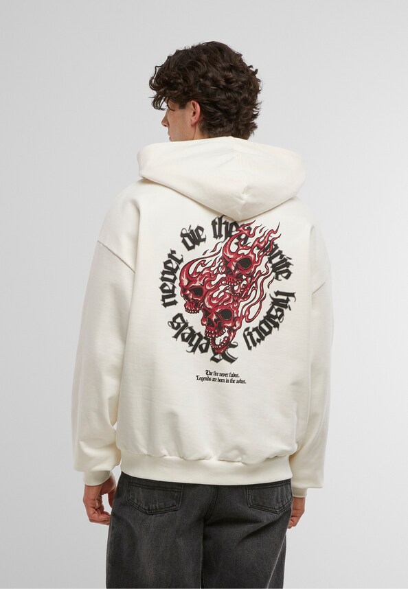 MJG Heavy Oversized Hoody - Rebels never die-1