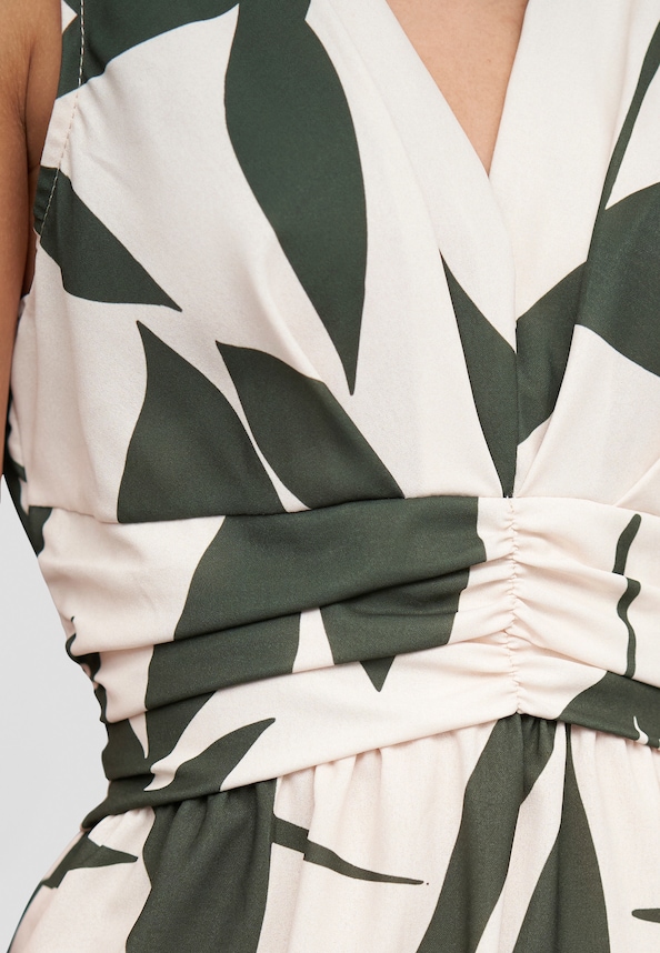 Dress with floral print-5