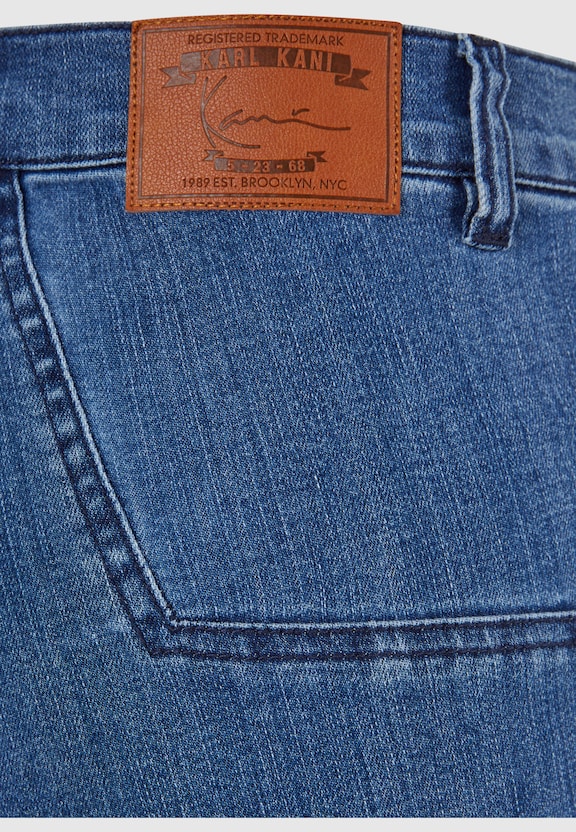 KW241-010-1 Karl Kani KK Og Star Flared Leg Denim-10