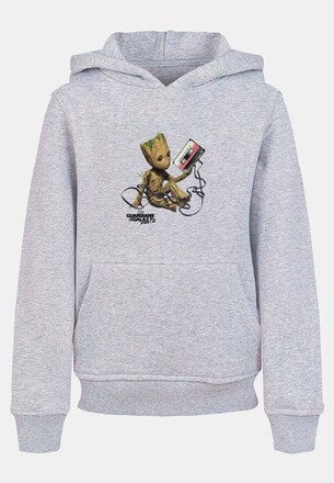 Kids Guardians Of The Galaxy Vol2 - Groot Tape Basic Hoody