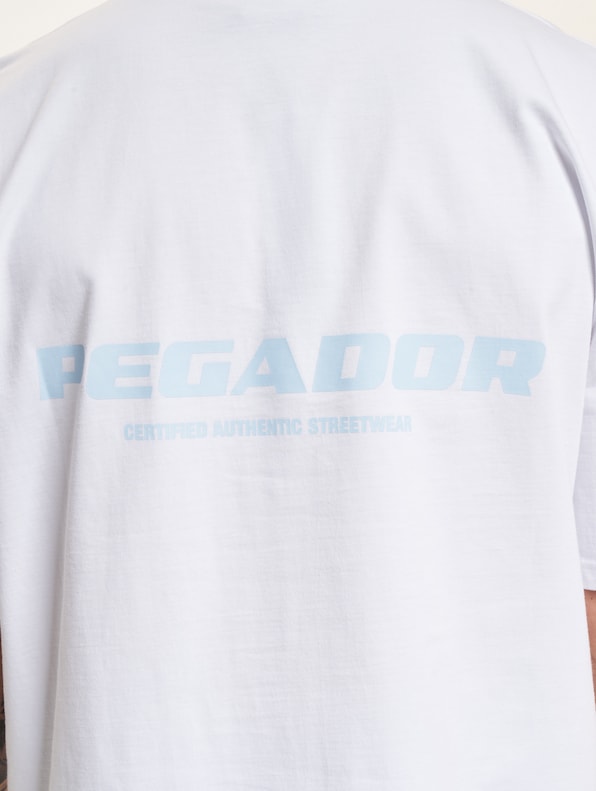 PEGADOR Colne Logo Oversized T-Shirts-3