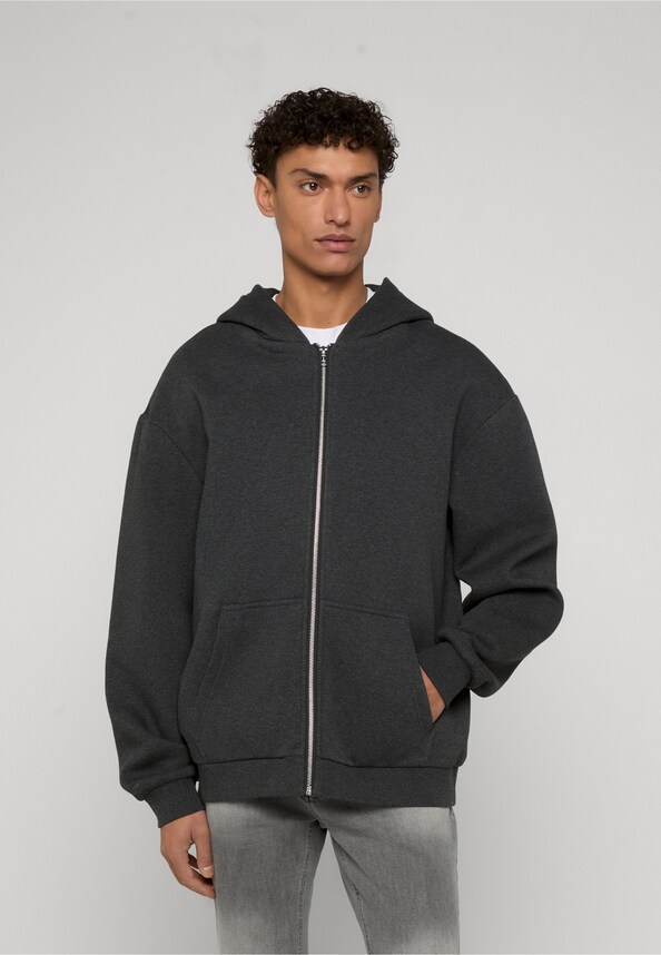 Urban Classics Fluffy Zip Hoodies-0