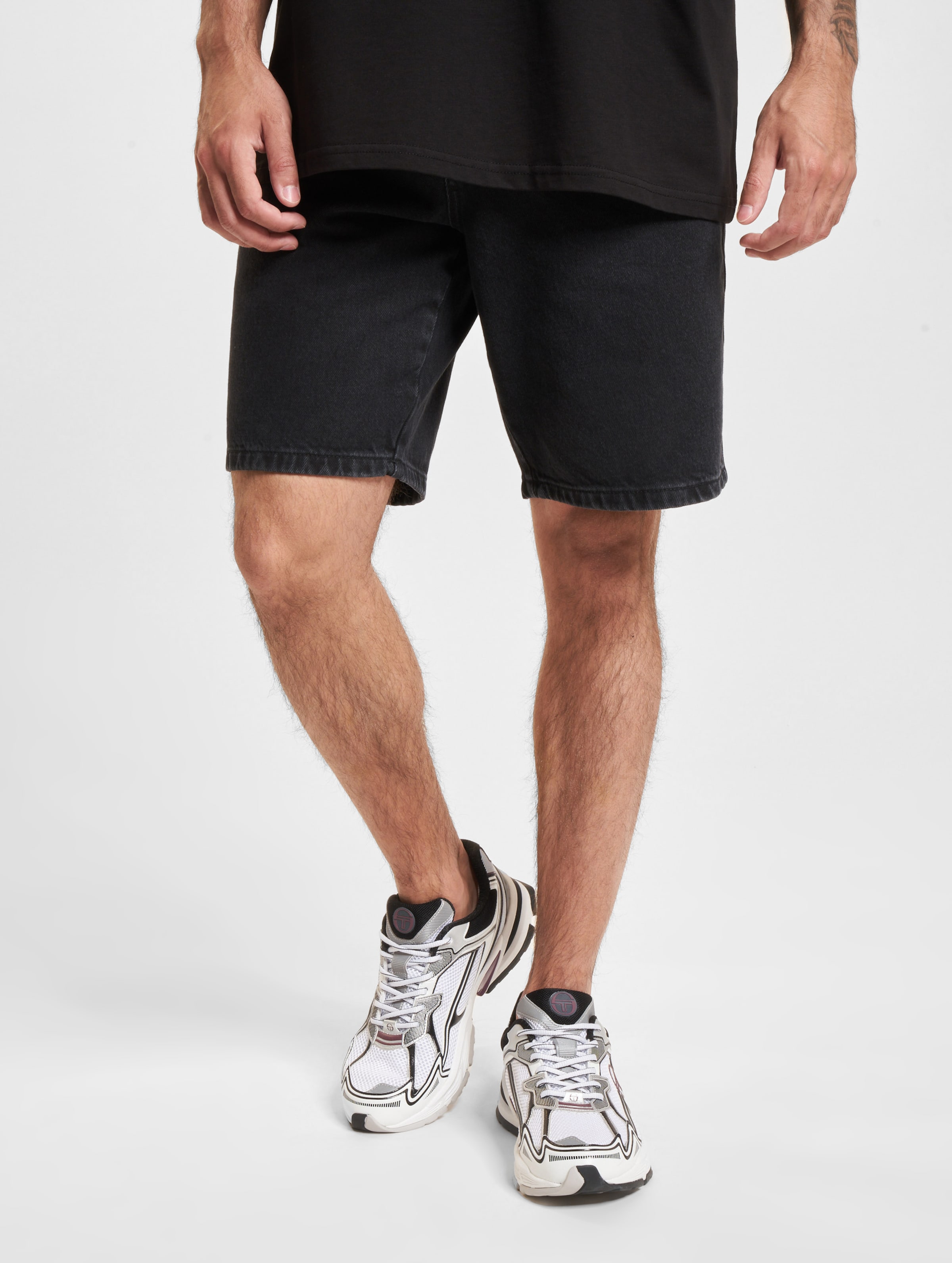 PEGADOR Pegador Earl Jeans Shorts Männer,Unisex op kleur zwart, Maat 34