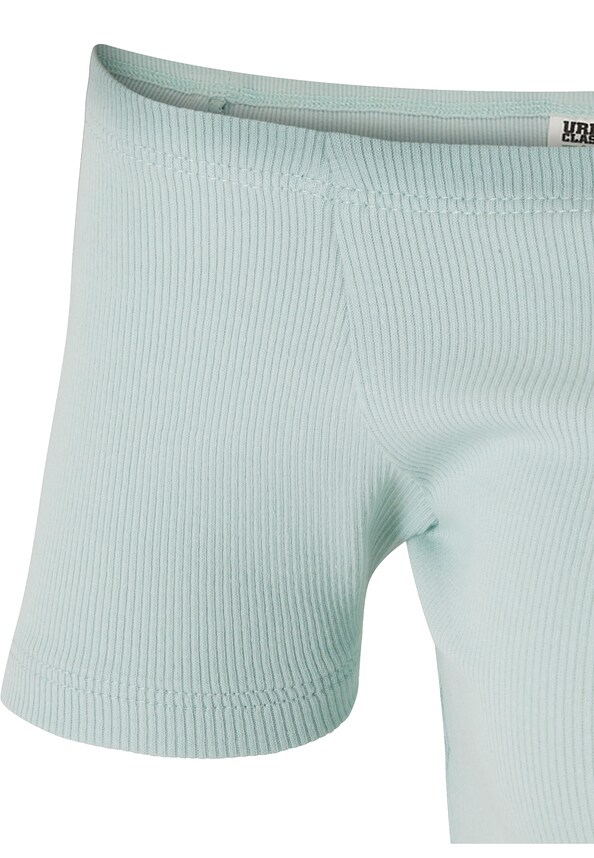 Ladies Organic Off Shoulder Rib Tee-5