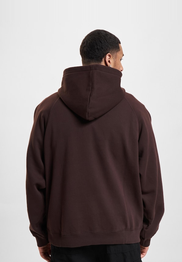PEGADOR Logo Oversized Halfzip Hoodies-1