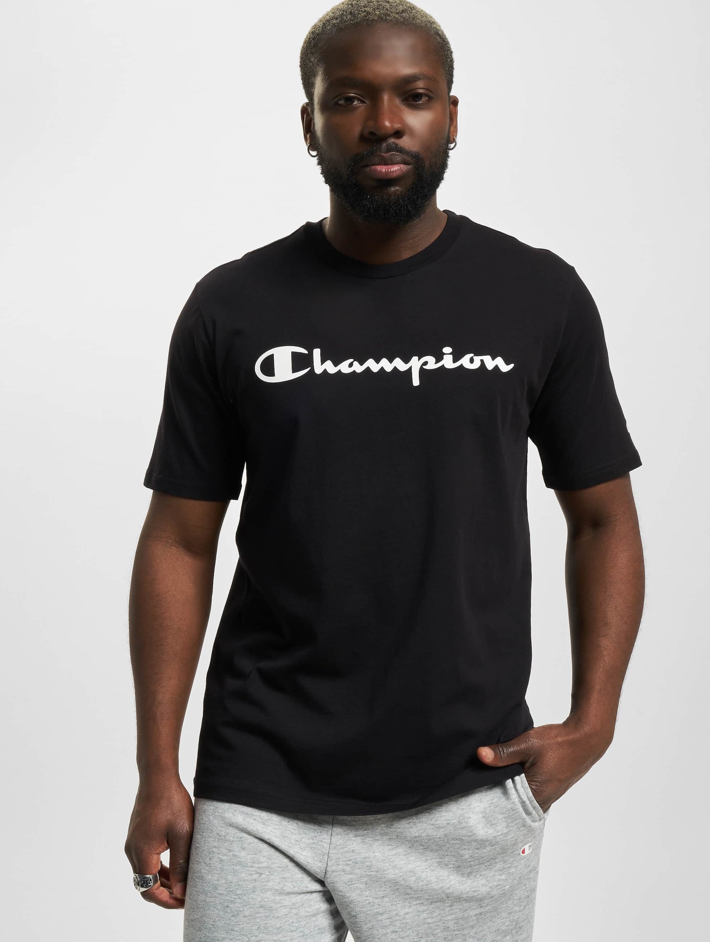 Champion crewneck t discount shirt