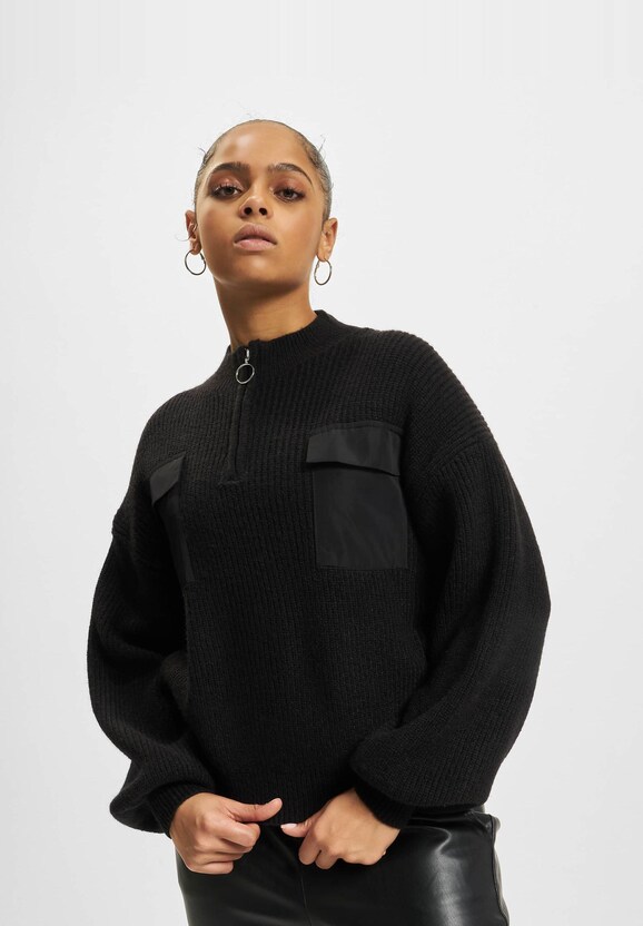 Petra Zip Highneck -1