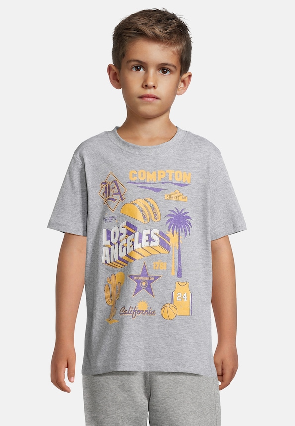 Los Angeles Compton Sticker Tee-0