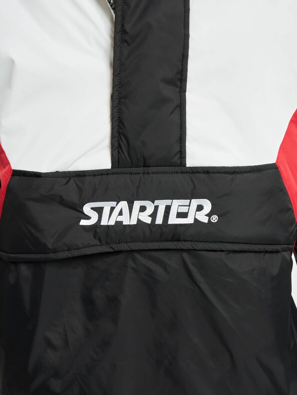 Starter Color Block Half Zip Retro Jacket-5