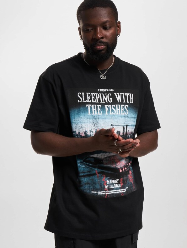 Sicilian Message Oversize Tee-0