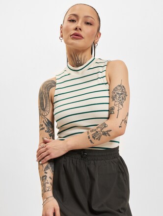 Nessa Jersey Sleeveless Highneck Rib