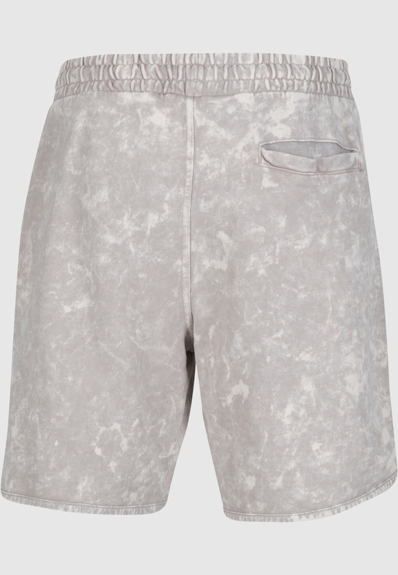 Washed Piped Shorts-6