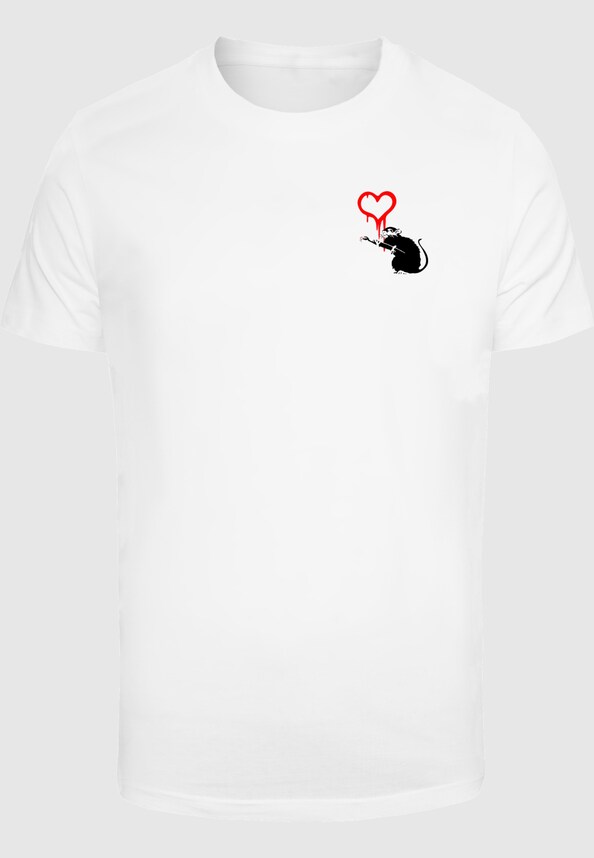 Banksy - Love Rat T-Shirt-2