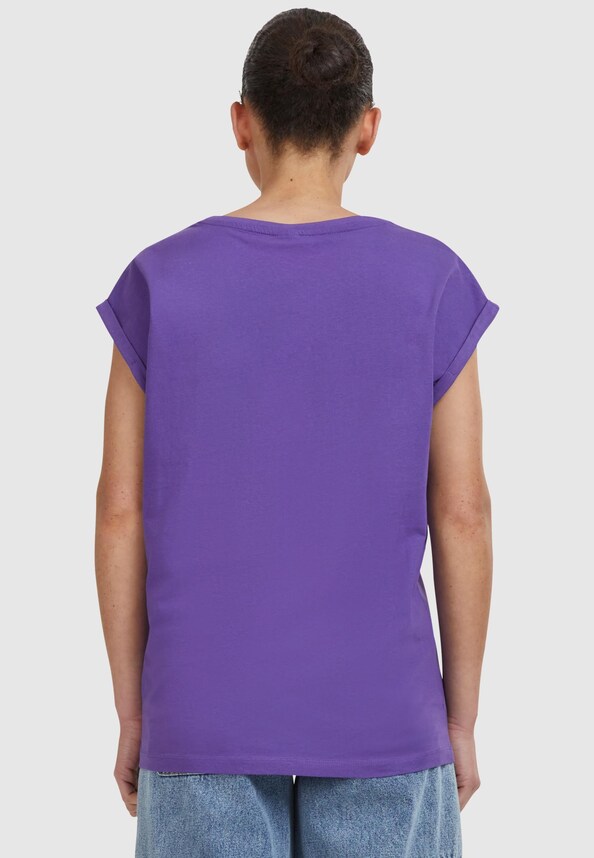 Ladies Extended Shoulder Tee-1