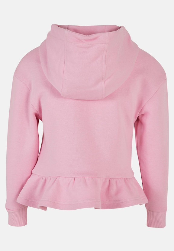 Girls Organic Volants Hoody-1