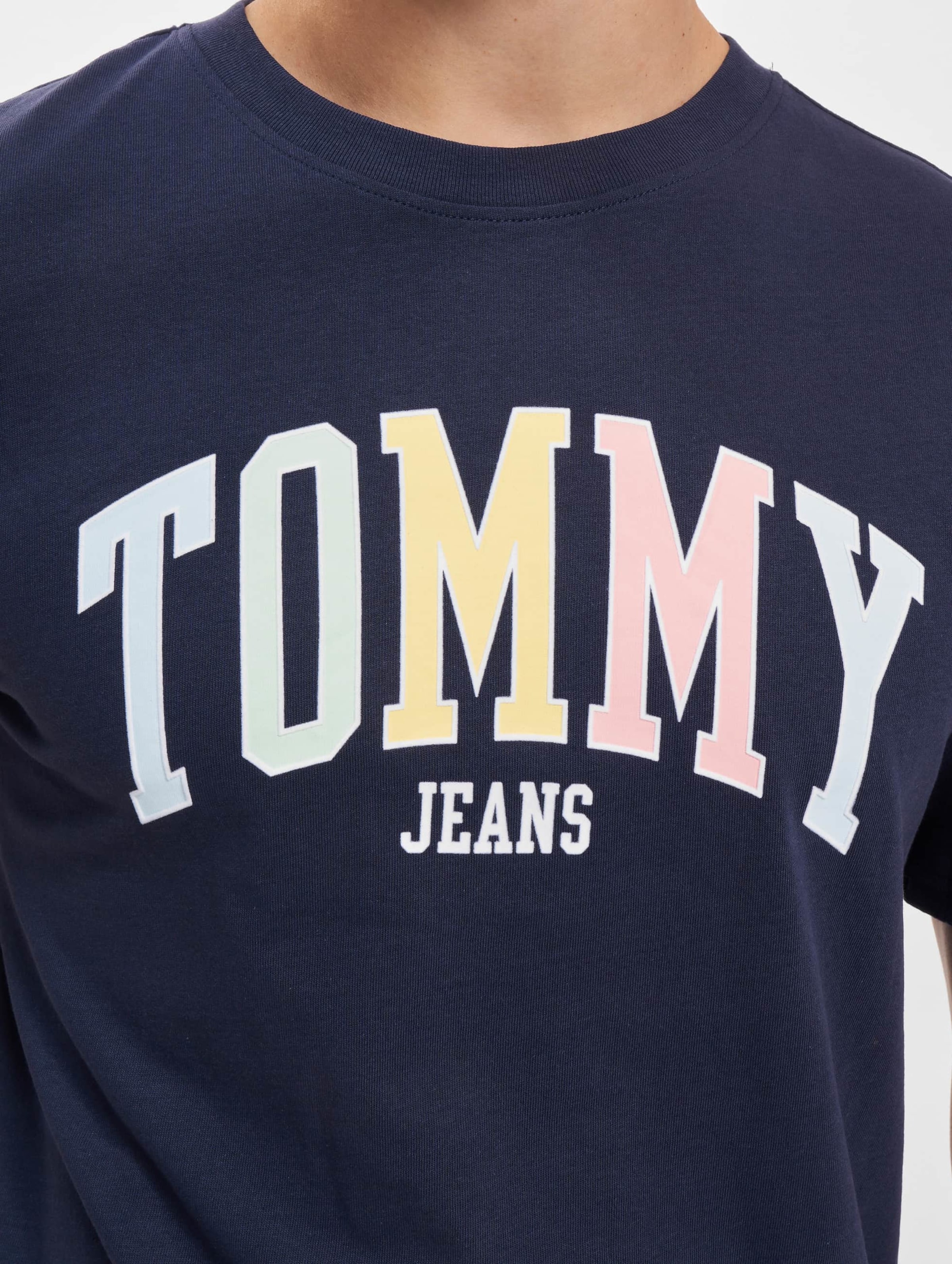 Tommy Jeans Clsc College Pop T Shirt DEFSHOP 29623