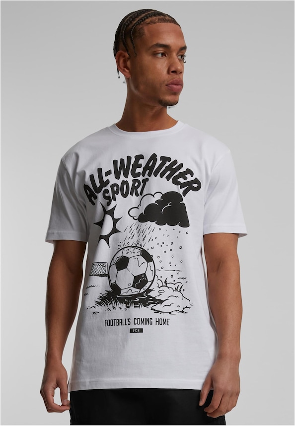 Footballs Coming Home All Weather Sports Tee-0