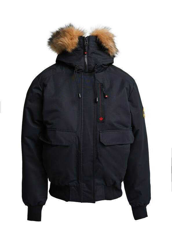 W GABELLIA HOODED BOMBER JACKET-3