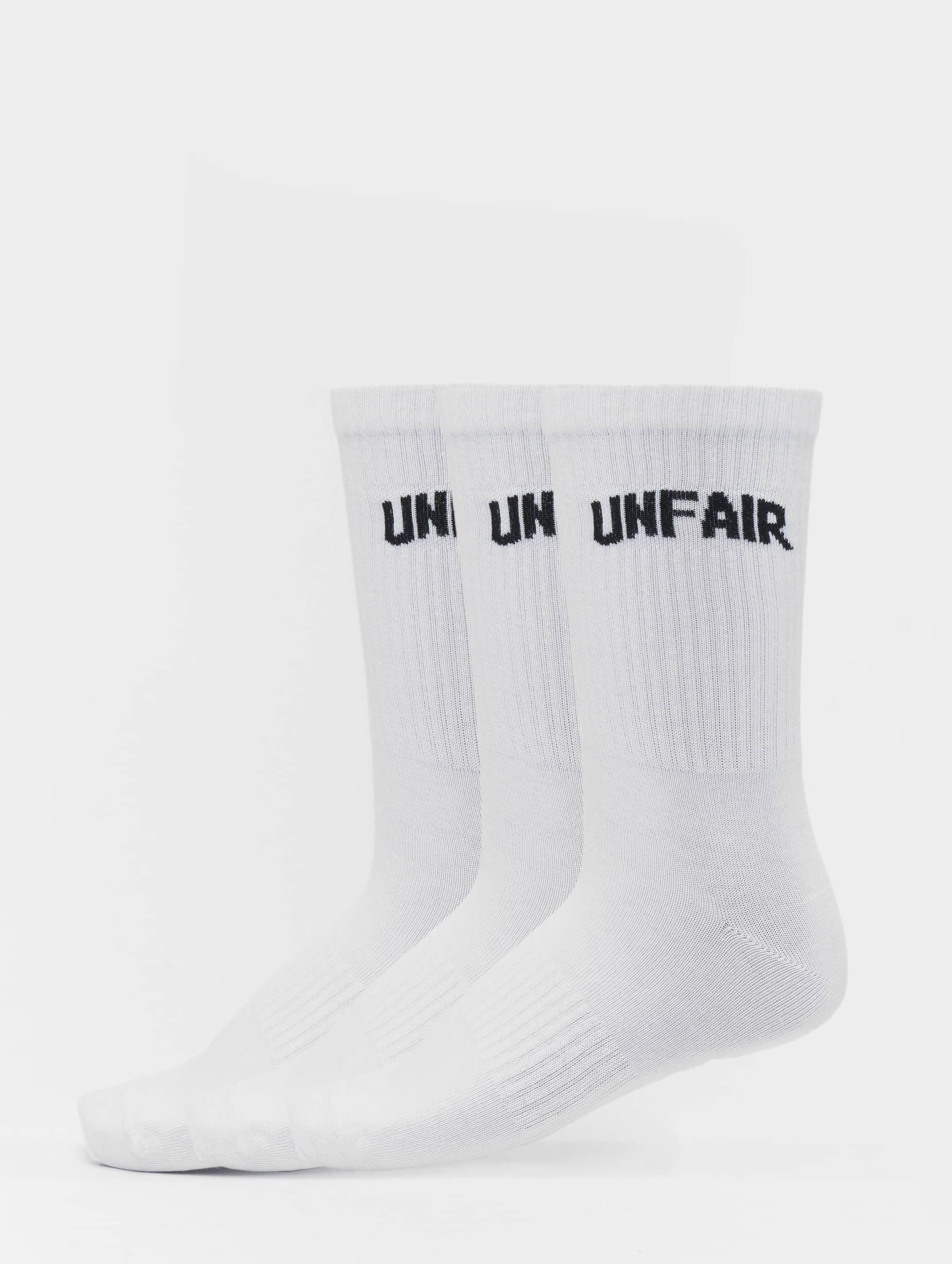 UNFAIR ATHLETICS Unfair Socks Mannen op kleur wit, Maat 43-46