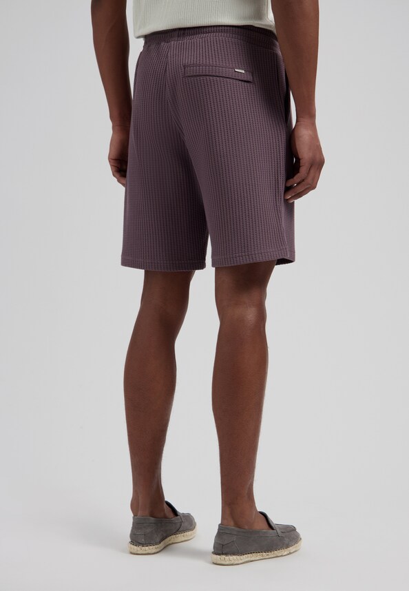 Logan Waffle Sweatshort-1