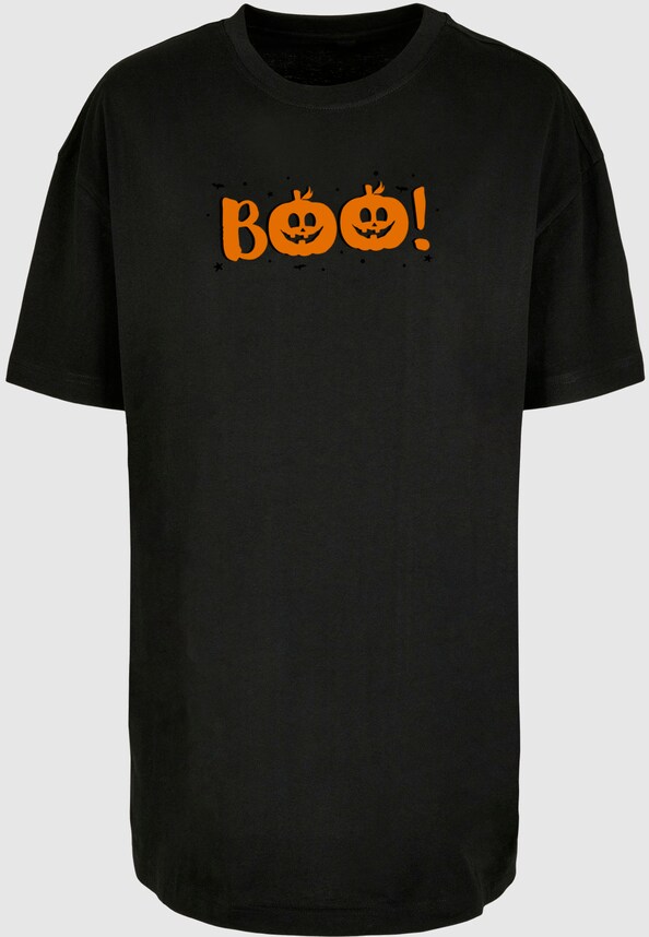 Ladies Halloween - Boo Pumpkin Tee-2