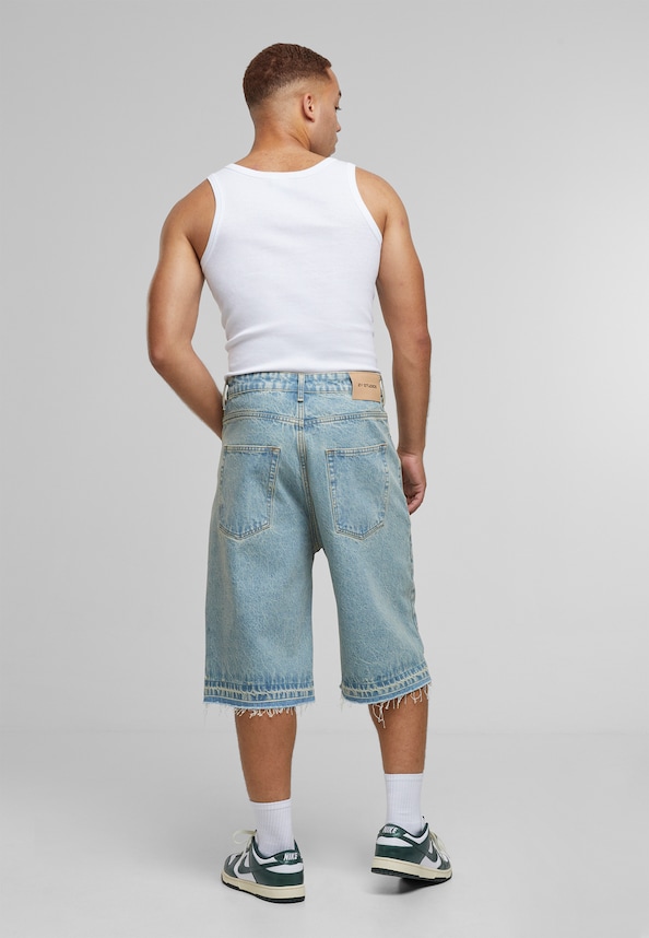 Joran Open Hem Baggy Shorts-4