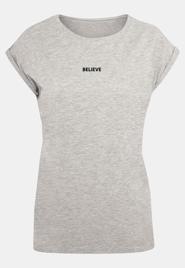 Ladies Believe Front Extended Shoulder -2