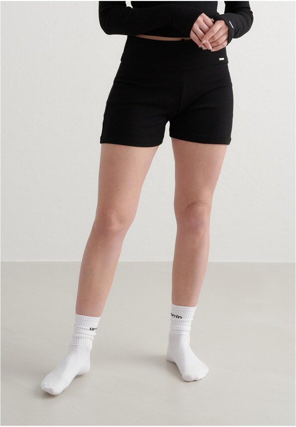 Ease Ribbed Shorts-0