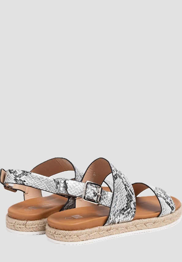 Schuh Kunstleder Sandale-1