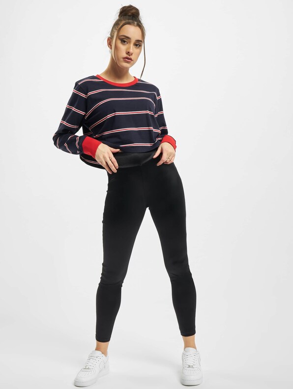 Ladies Short Yarn Dyed Skate Stripe LS-3