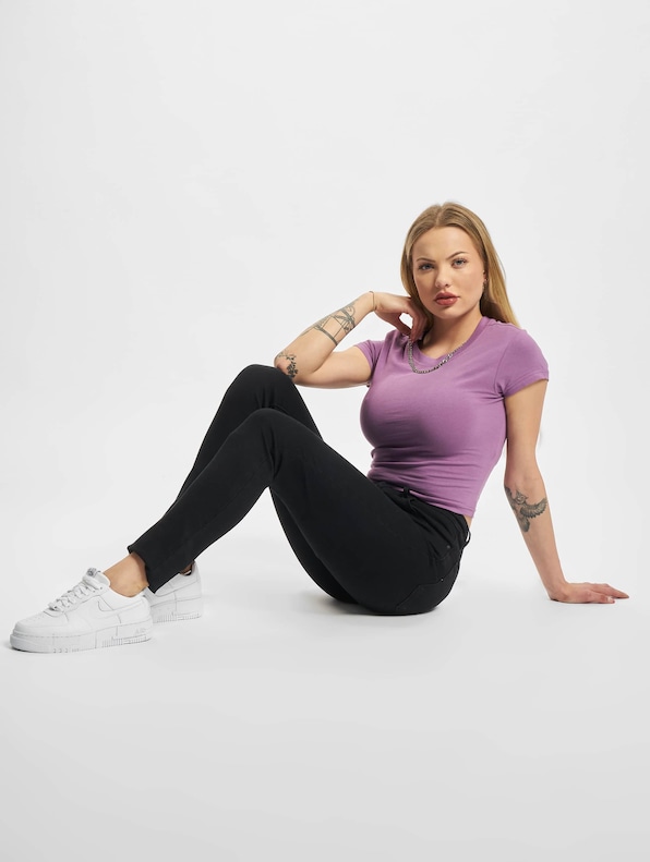 Ladies Stretch Jersey Cropped-3