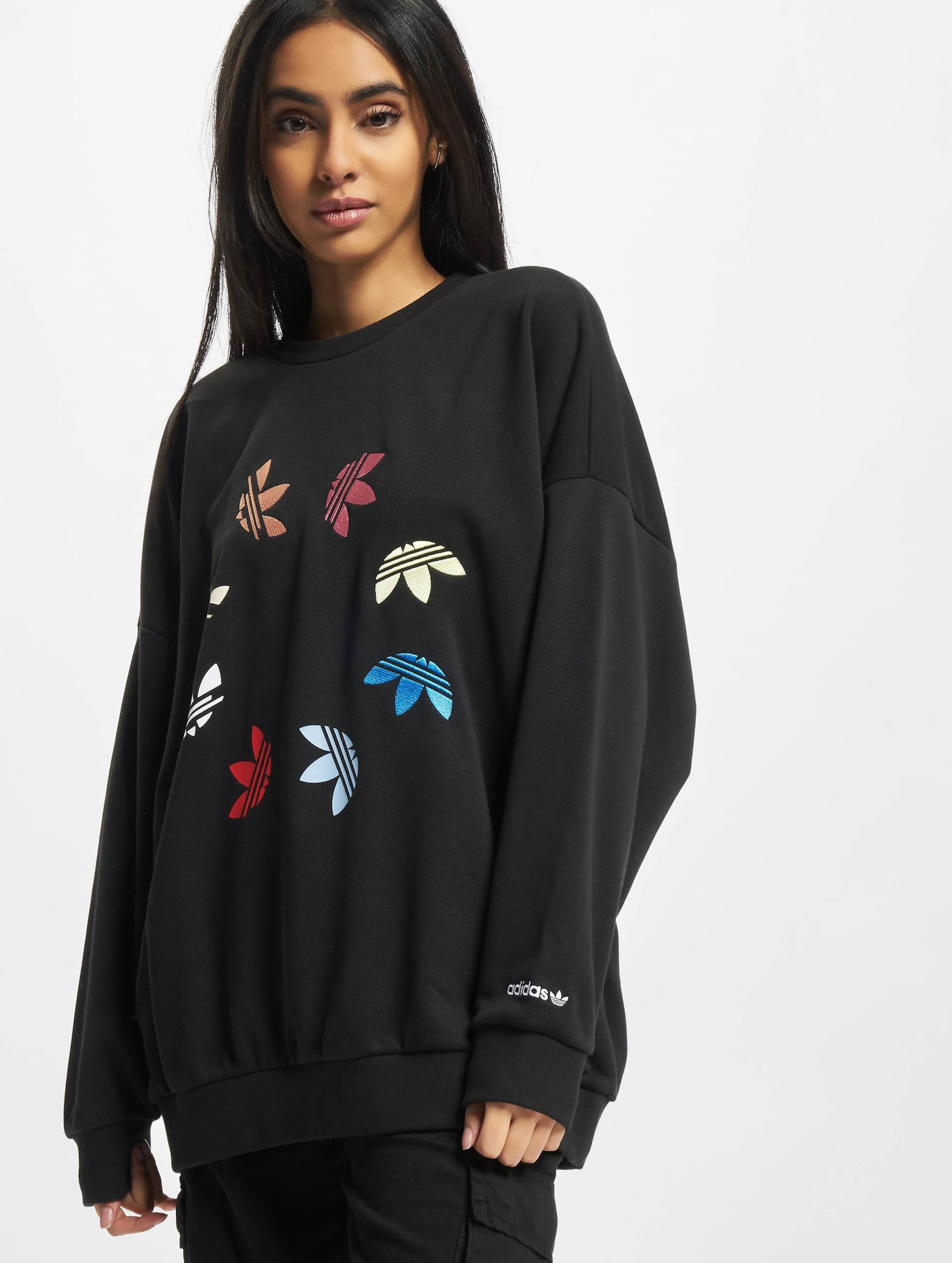 adidas Originals Sweater Vrouwen op kleur zwart, Maat 38