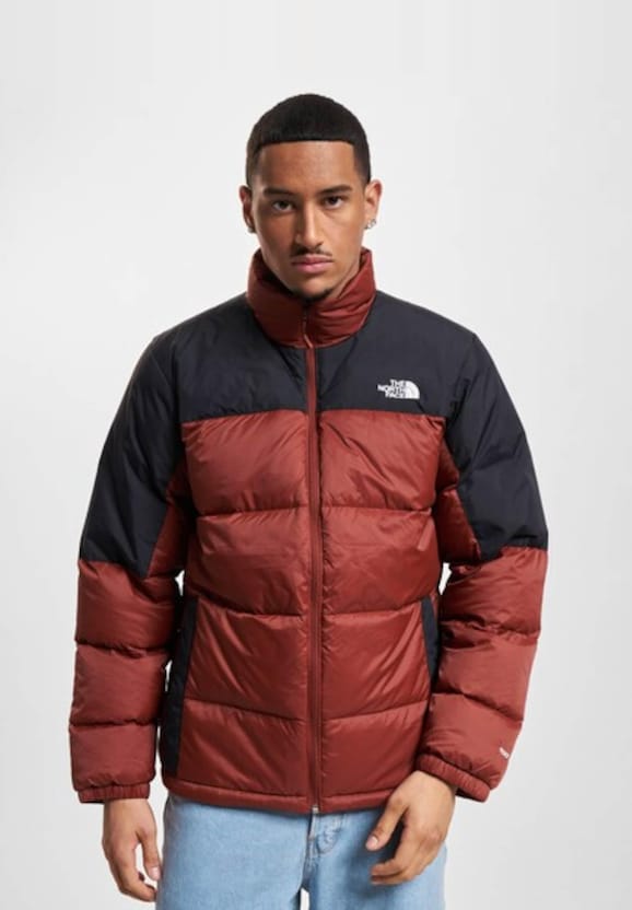 The North Face Diablo Down Winter Jacket Brandy Brown/Tnf-2