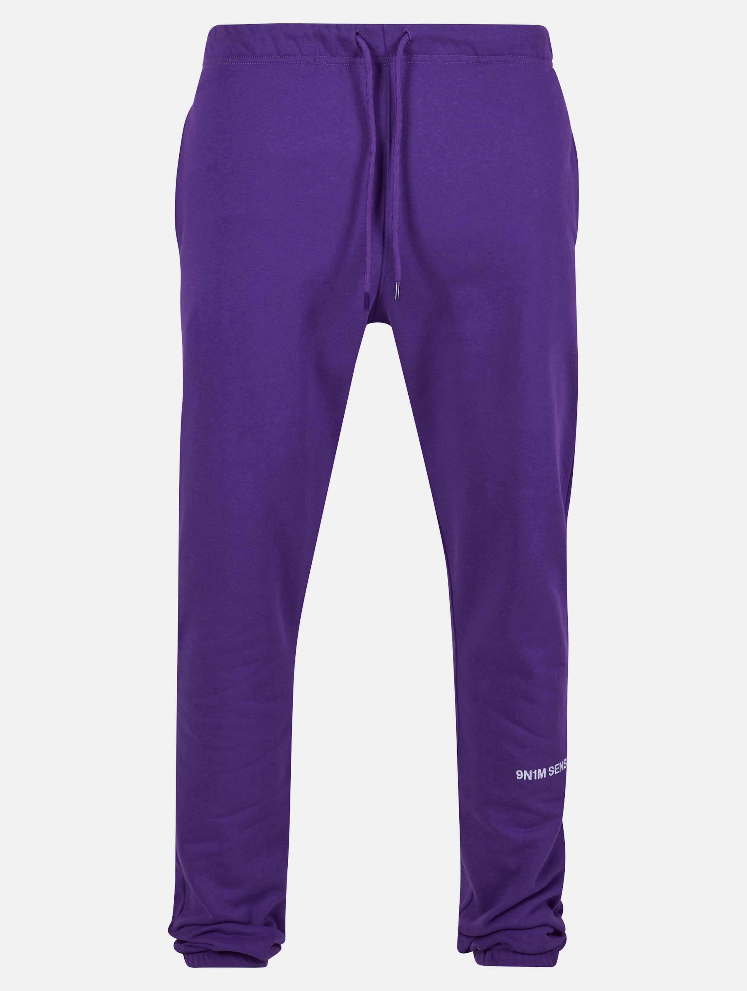 9N1M SENSE Essential Sweatpants Männer,Unisex op kleur violet, Maat S