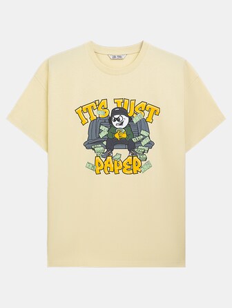 PB Paper Easy Fit T-Shirt Lemongras