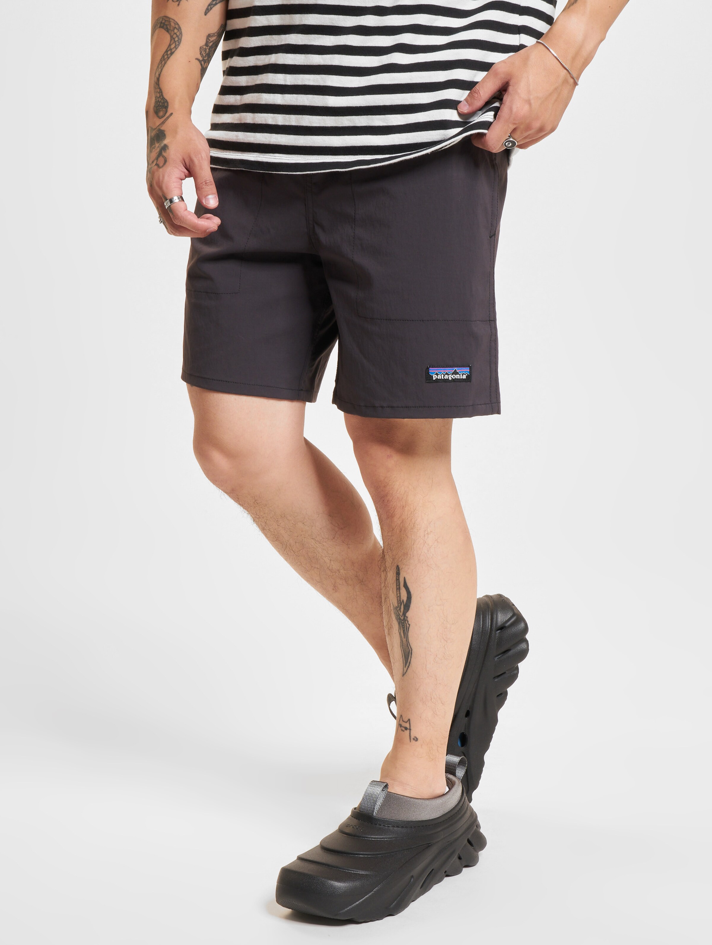 Patagonia Baggies Shorts Männer,Unisex op kleur grijs, Maat S