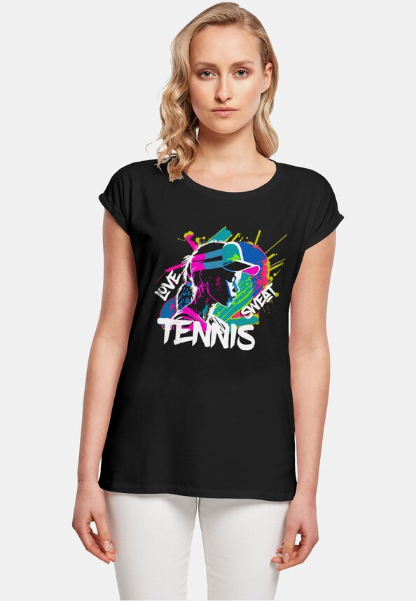Ladies Tennis Love, Sweat - T-Shirt-0