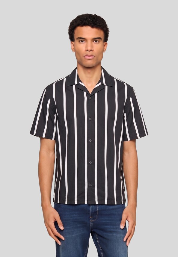 Summer Stripe Resort Shirt-0