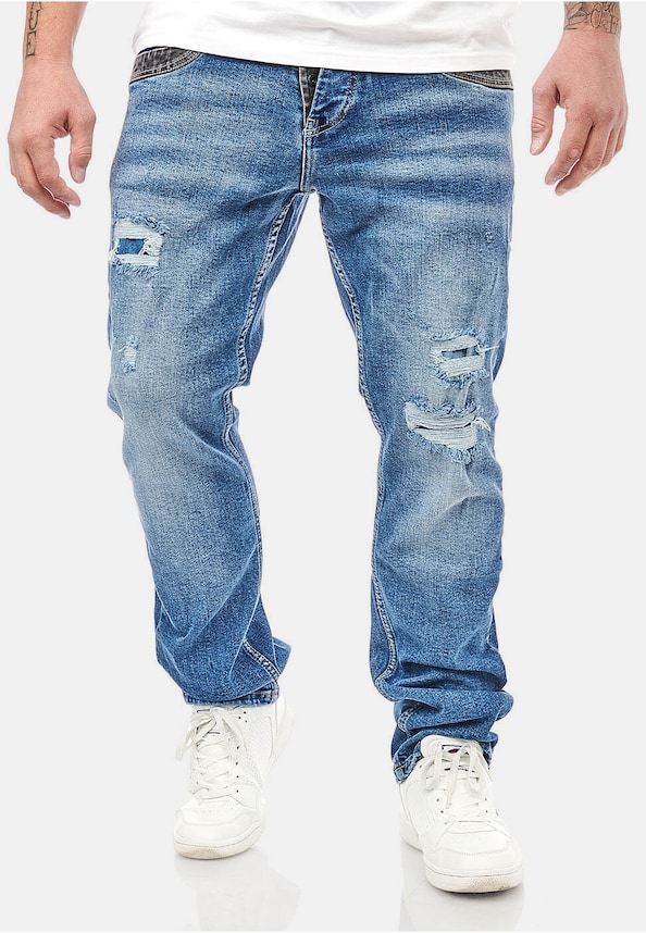 Rusty Neal Herren Destroyed Jeans-Hose-0