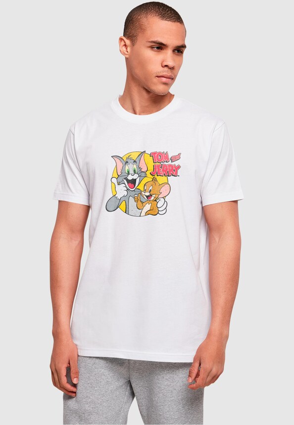 Tom and Jerry - Thumbs up T-Shirt-0