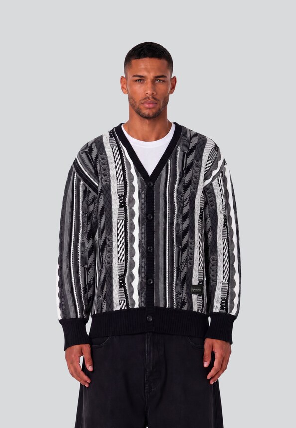 3D Knit Cardigan-0