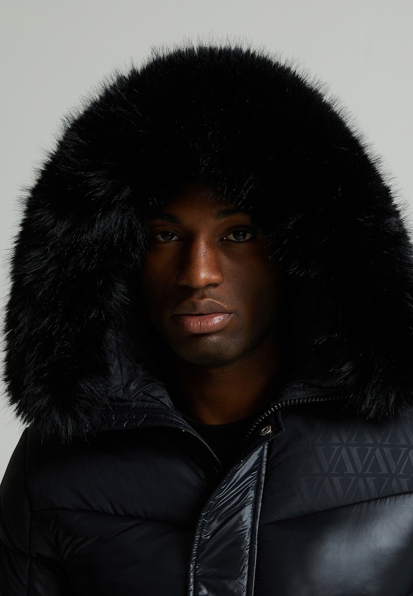 LAVANDA HIGH SHINE PUFFER JACKET-5