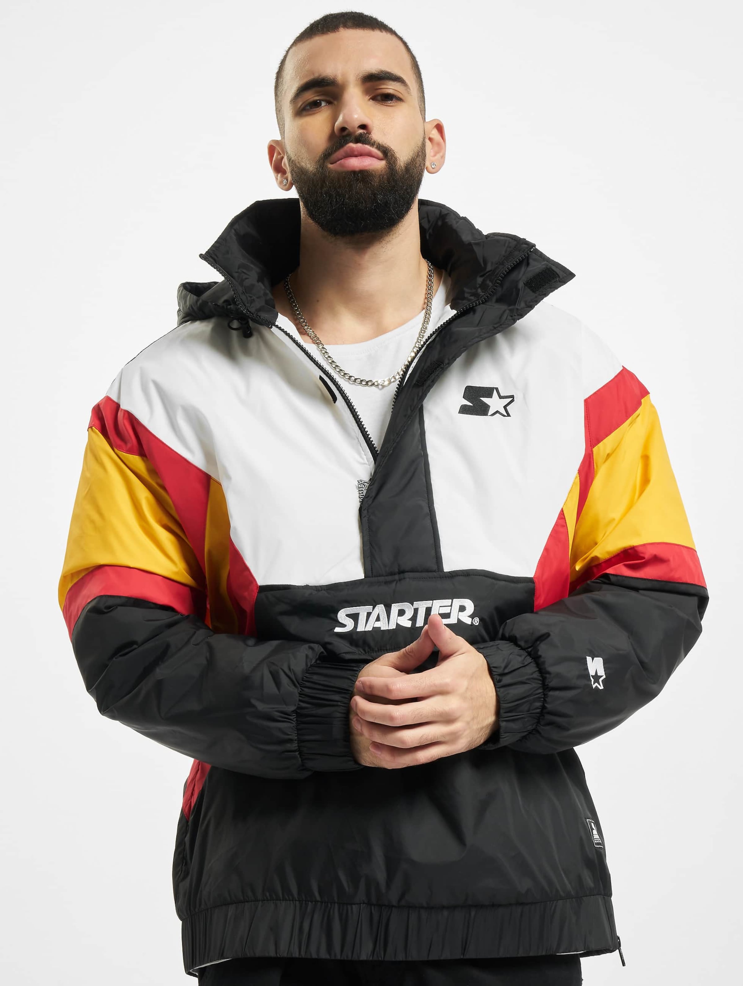 Half zip shop starter jackets