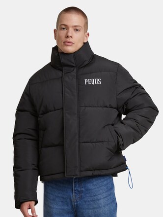 PEQUS Chest Logo Puffer Jackets