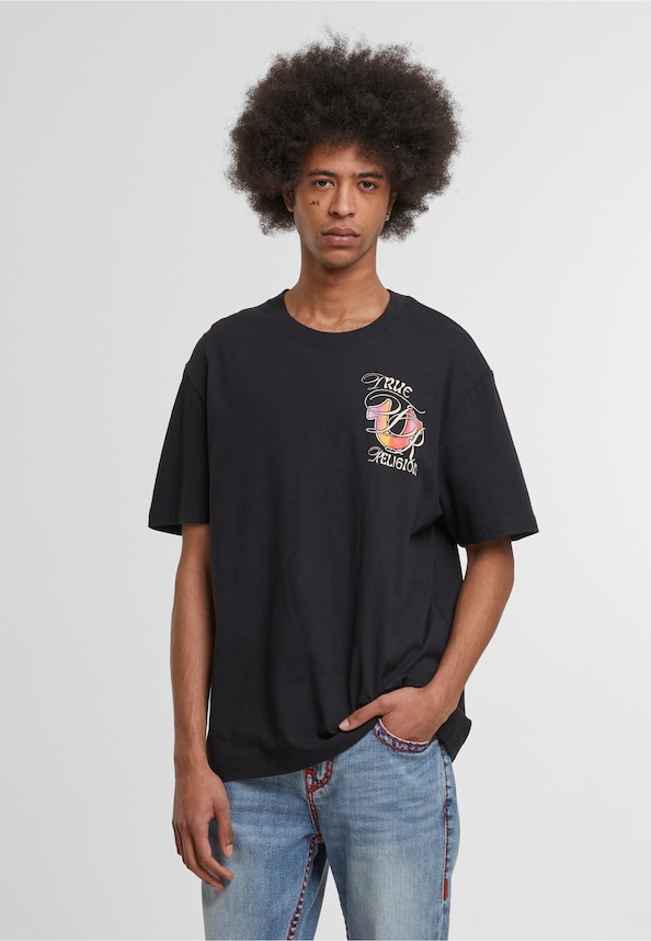 SS OMBRE GRAPHIC TEE-0