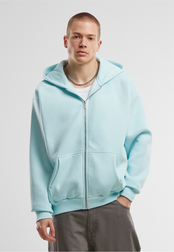 Small Signature Essential OS Zip Hoodie-0